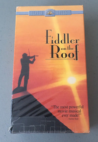Fiddler On The Roof Movie Box 2 VHS Video Cassettes