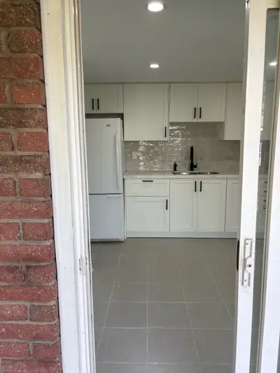 1 bed 1 bath walkout basement apartment with private entrance. $1,600/ month plus 30% of water only...