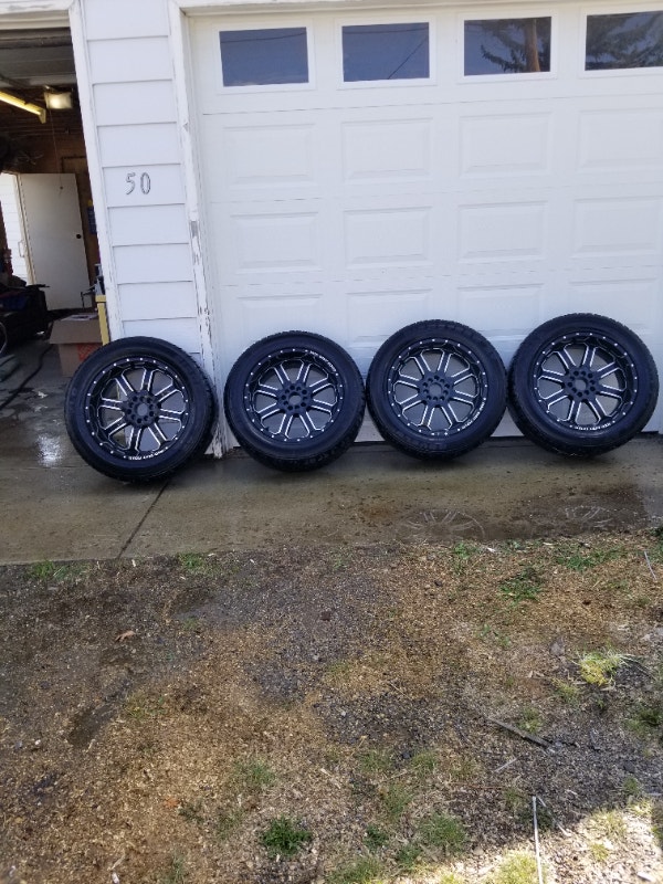 20" Red Dirt Road wheels set of 4 Tires & Rims Calgary Kijiji
