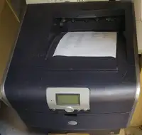 Imprimante laser noire dell 5210n , cartouche presque pleine