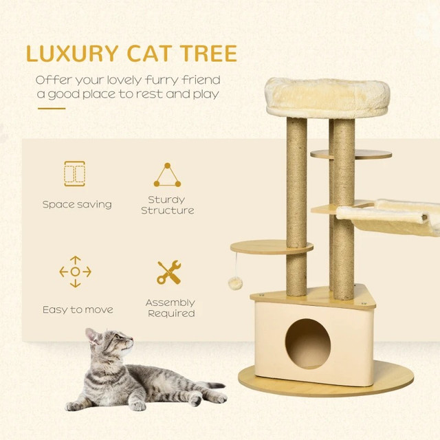 Cat Tree Tower Multi-Level  in Accessories in Markham / York Region - Image 3