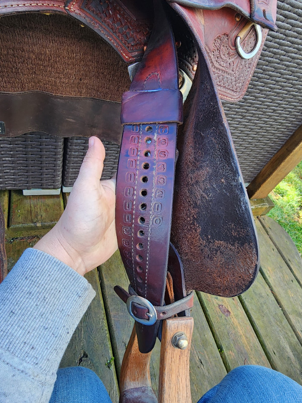15.5" Cutting Saddle in Equestrian & Livestock Accessories in Mission - Image 3