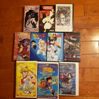 Anime Japanese Animation Manga VHS tapes movies