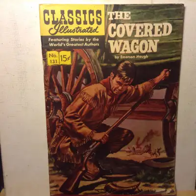 Classics Illustrated THE COVERED WAGON No.131, View more
