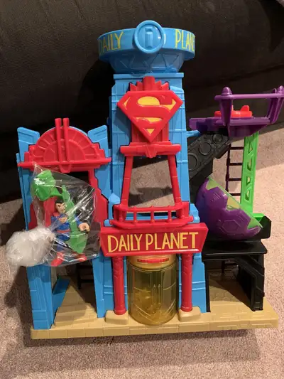 Imaginext Daily Planet Superman-Clark Kent, View more