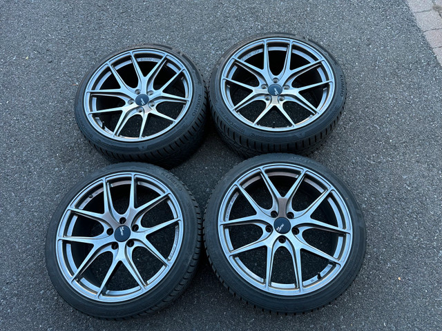 19” Fast Wheels FC04 and Kumho Wintercraft WP72 in Tires & Rims in Ottawa