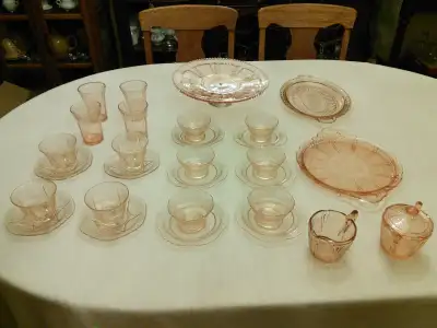 DEPRESSION GLASS WARE, View more