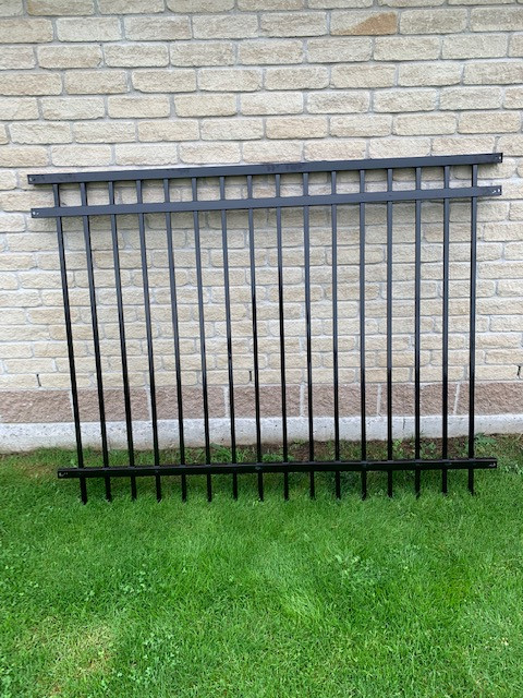 METAL FENCE-STEEL FENCE-IRON FENCE-BRAND NEW-$32 PER LINEAR FOOT in Decks & Fences in Oshawa / Durham Region - Image 2