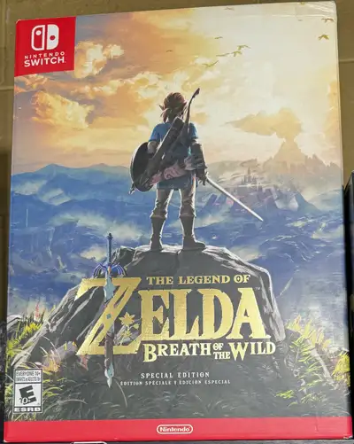 Zelda breath of the wild special edition box set Nintendo Switch, View more