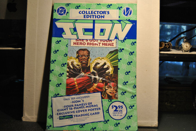 1993 DC ICON #1 Factory Bagged Comic Book in Comics & Graphic Novels in Vancouver - Image 3