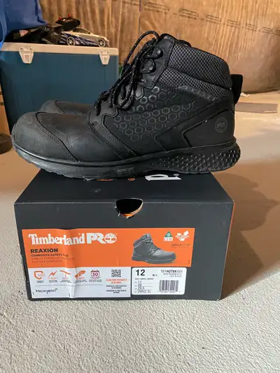 Timberland PRO Reaxion Safety Boots – Size 12 , View more