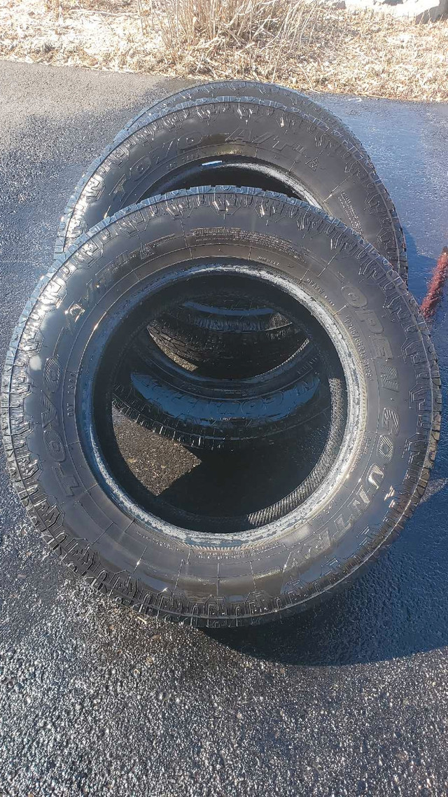 $400 OBO Toyo                    Open Country AT 2 265/65R18 in Garage Sales in Ottawa - Image 4