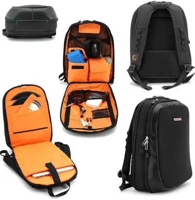 Slim Backpack for DVS, Mobile, Bag Carry Laptop, Headphone, Viny, View more