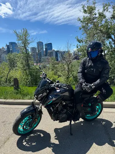 2024 Yamaha MT-07, lightly used, never dropped and meticulously maintained. It’s in like-new conditi...