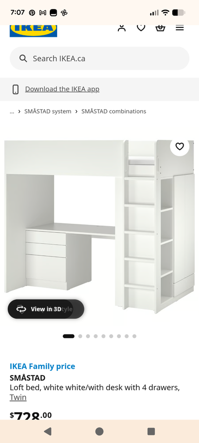 IKEA Smastad Bunkbed, View more