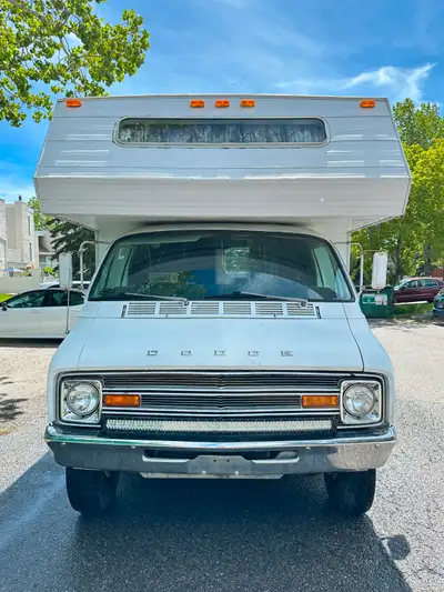 For Sale in Calgary: Renovated one of a kind 1974 Classic 20 feet Motorhome – Cozy, Reliable & Road-...