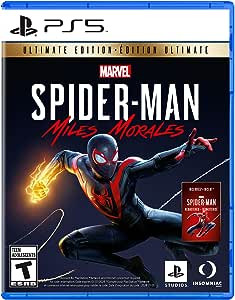 Spider-Man Miles Morales Ultimate Edition (PS5) in Sony Playstation 5 in Kingston