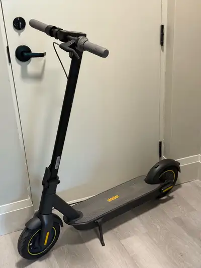 Segway scooter. Total mileage is only 3.6 KM. Barely used, excellent shape