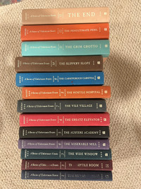 A Series of Unfortunate Events Complete Hardcover Set