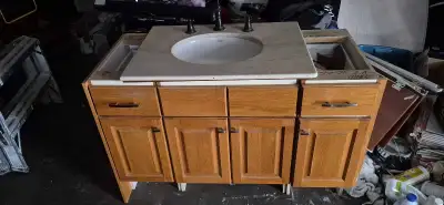 bathroom vanity sink and faucet, View more