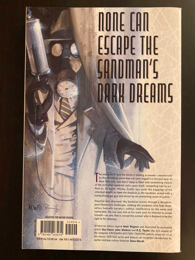 Sandman Mystery Theater Book 1 and 2 in Comics & Graphic Novels in Kitchener / Waterloo - Image 2