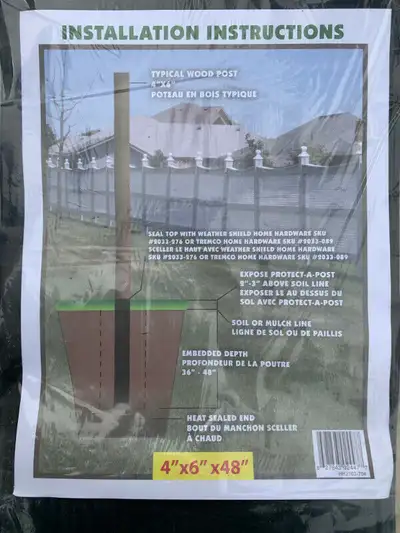 29-HEAVY DUTY POST HOLES & SAND BAGS$20, View more