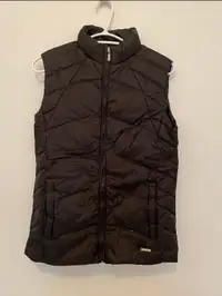 Down vest for lady clothes/