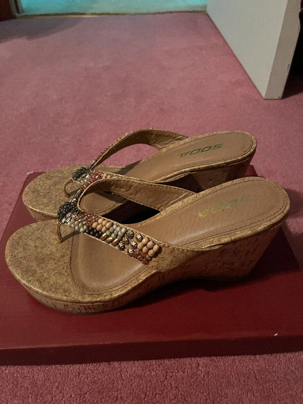 Women’s wedge sandals, brand Soda in Women's - Shoes in Peterborough - Image 2