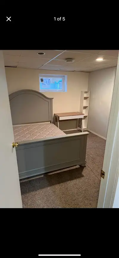 Room for rent in a house close to University of Manitoba for $550 a month it is a shared basement li...