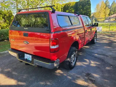 *** Selling ONLY Canopy *** F-150 Supercrew Red Canopy Very good condition Came off from a 2008 F-15...