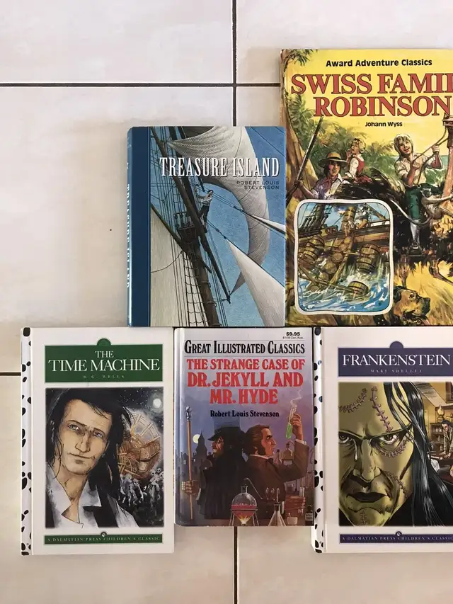 CLASSIC ILLUSTRATED BOOKS in Fiction in City of Toronto - Image 3