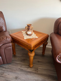 Table d’appoint en bois massif/ coffee table
