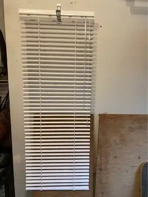 Price is per blind 2 blinds: 23 1/4 inches wide x 67 inches long 2 blinds: 24 1/2 inches wide x 67 i...