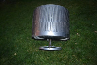 Stainless Drum for Fire Pit with a shaft and stand