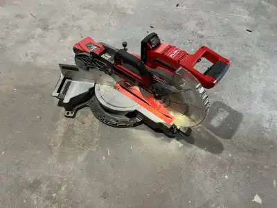 Milwaukee Battery Powered 10” chop saw, View more