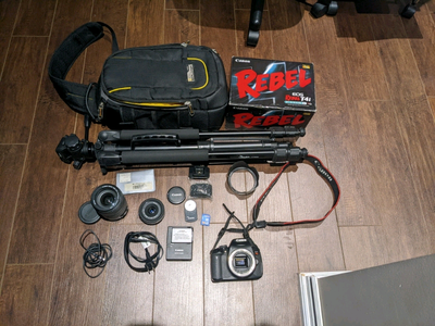 Canon T4i plus accessories, View more