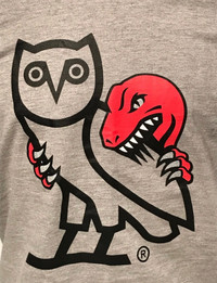 OVO x Toronto Raptors x Jurassic Park T shirt US Men Size XL