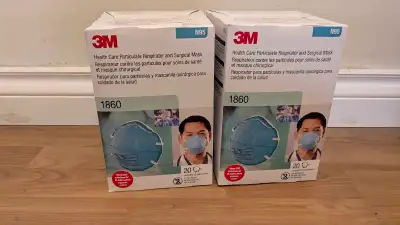 3M 1860 N95 Particulate Respirator and Surgical Mask, View more