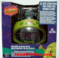 SHREK AM/FM alarm clock radio with projection globe at Markham