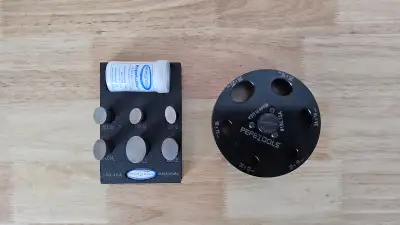 Circle punch is brand new never used, oval used once. $400 each $40 brass mallet Buy both i include...