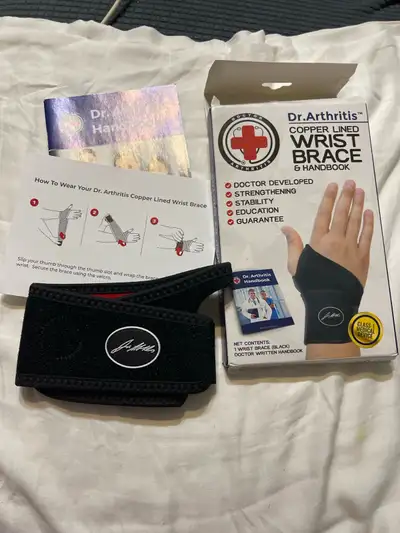 New-Wrist Brace  (Black), View more