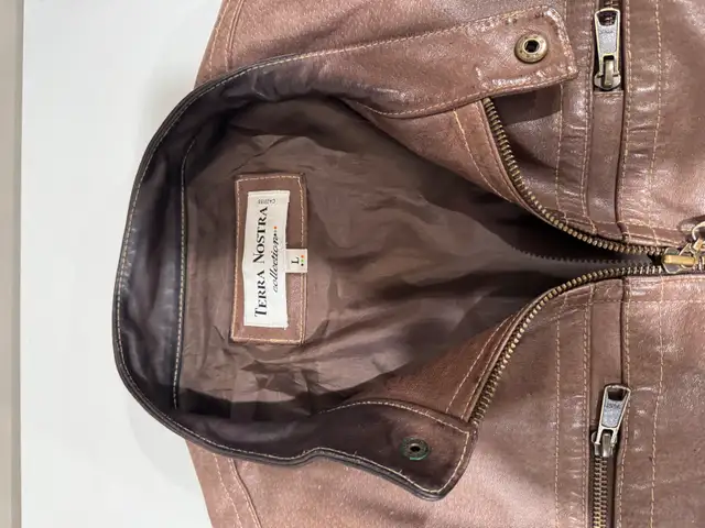 Men’s Leather Jacket (L) in Men's in Bedford - Image 2