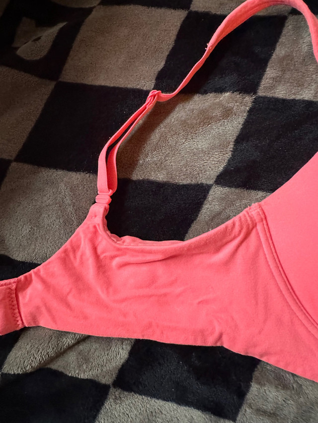 Victoria’s Secret pink peachy bra with bow (body by Victoria)  in Women's - Tops & Outerwear in Ottawa - Image 3