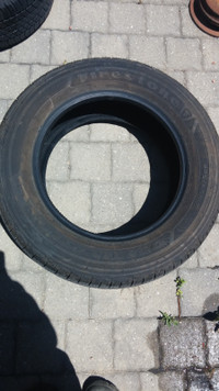 4 firestone all season tires 255 65 17 like new less than 1000km