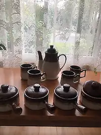 Vaisselle- ensemble de thé et/ou soupe à l'oignon