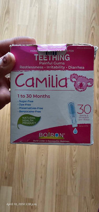 Teething drops and orajel painless cream $10 for both