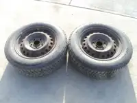2 BFGoodrich Tires with Rims for Honda Civic  195/65/15  (5X100)