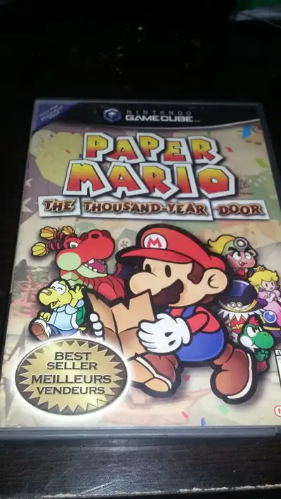 Paper Mario the Thousand Year Door (Gamecube) Manual Included, View more