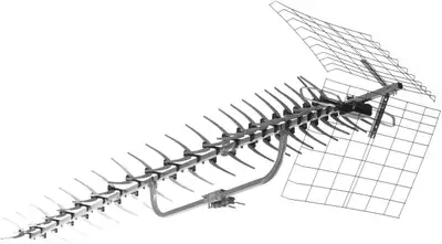 Antennas Direct Yagi 91XG - Uni-directional UHF TV antenna receives free TV signals broadcast from 7...