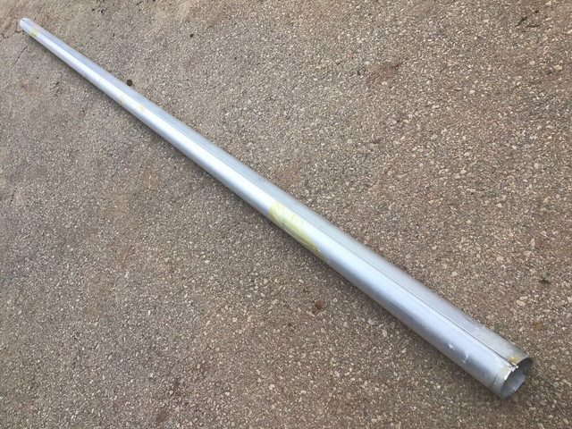 Aluminum pipe - 94 1/2 inches long  x 3/32"tick x 3-3/8"D in Other in Oakville / Halton Region
